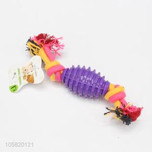 Top Quality Dog Rubber Chew Toy Pet Rope Toy