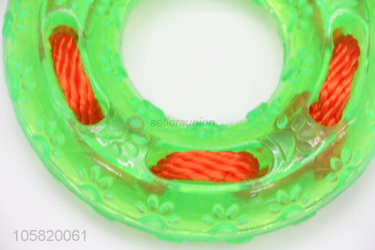 Good Quality Colorful Pet Toy Round Chew Toy
