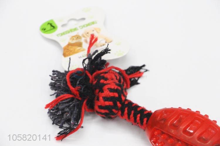 Factory Price Pet Chew Toy Cotton Rope Toy