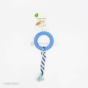 High Quality Round Pet Chew Toy With Cotton Rope