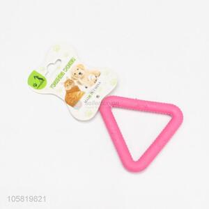 New Design Triangle Plastic Pet Teeth Chew Toy