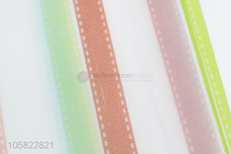 Direct Price Striped Home Use Shower Curtain