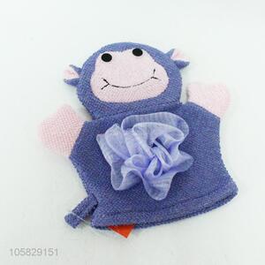 Competitive Price Cartoon Monkey Bath Gloves with Bath Ball