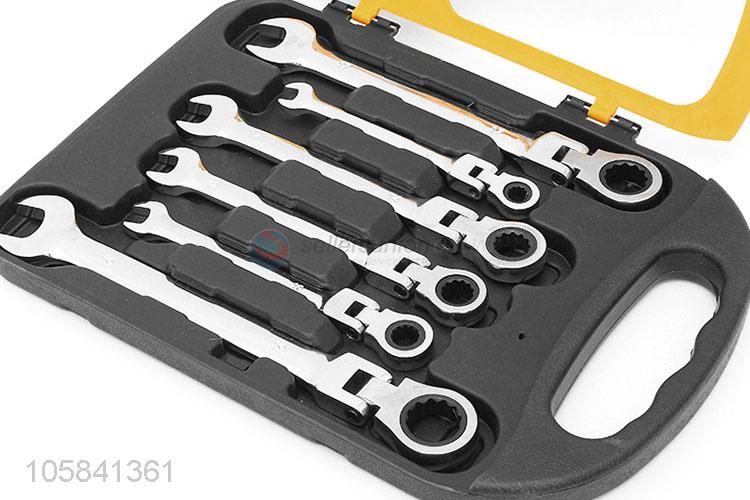 Chinese Factory Pipe Clamp Wrench Set Ratchet Wrench