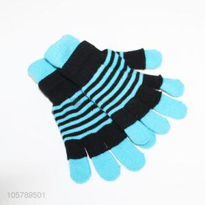 New Style Five Finger Glove Kids Warm Gloves