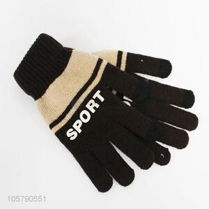 Custom Winter Five Finger Glove Sports Gloves
