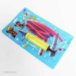 Best Selling Colorful Balloons With Hand Pump Set