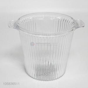 Good Quality Transparent Plastic Ice Bucket