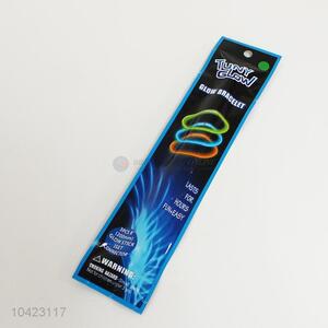 China best quality light stick, 3PC 8inch fluorescent glow stick bracelet
