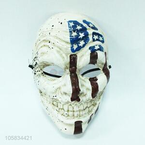 China factory skull shape plastic mask for Halloween party
