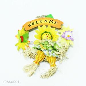 Harvest festival decorative scarecrow door hanging