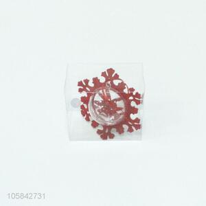 Unique Design Snowflake Shape Christmas Non-woven Pendant