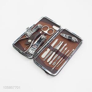 Factory Export 12pcs Stainless Steel Clipper Nail Care Tool Sets