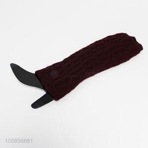 Good quality wholesale women winter knitted leg warmer