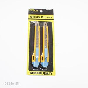 High Quality 2 Pieces Utility Knife Snap-Off Knife