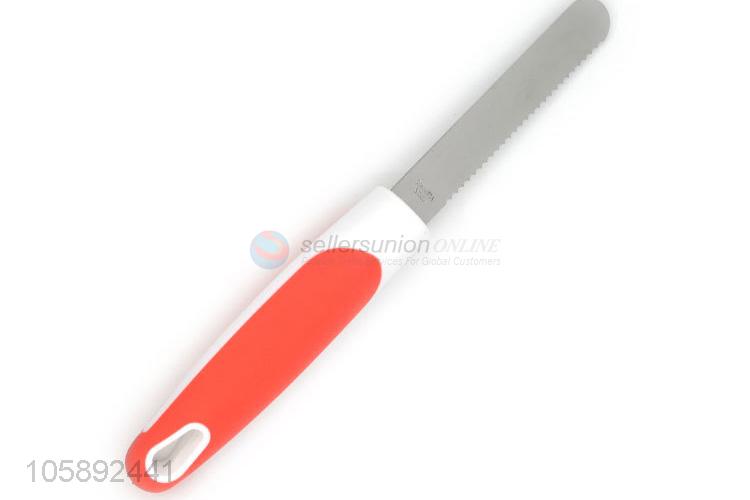 Bottom price kitchen home stainless steel bread serrated slicer knife