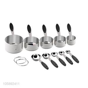 High quality custom clad measuring cups and spoons set