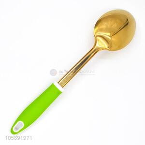 Skillful manufacture stainless steel spoon with plastic handle