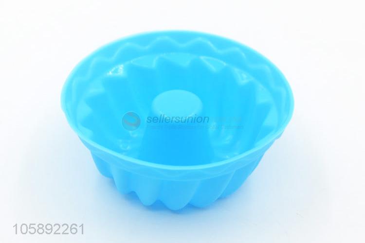 China factory best sales round shape silicone cupcake liner muffin cake mold muffin cups nonstick