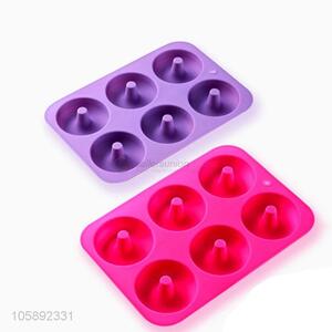 Cheap and good quality onut pan silicone doughnuts baking pan non-stick cake mold