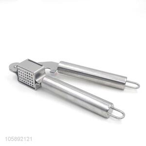 Wholesale easy to clean kitchen stainless steel garlic press