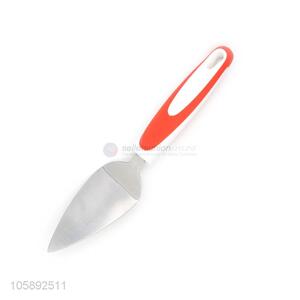 Modern design eco-friendly tpr handle stainless steel pizza spatula