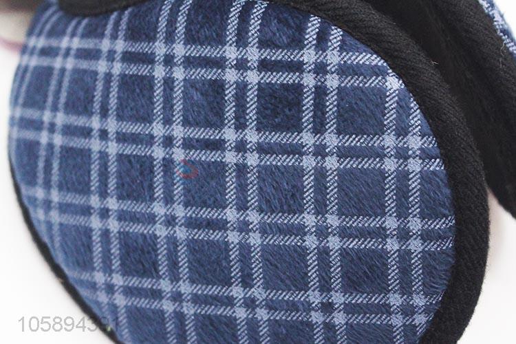 Made In China Wholesale Warm Men Plaid Earmuffs