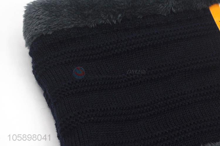 Good Quality Winter Plush Knitted Neck Warmer