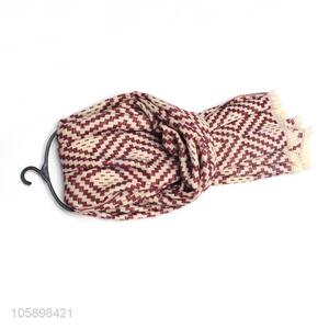 Latest fashionable acrylic scarf for women