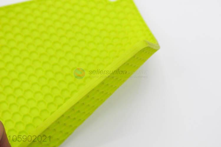 Premium quality eco-friendly honeycomb anti-slip silicone heat pad