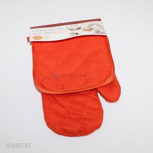 Good Sale 2 Pieces Oven Glove And Pot Pad Set