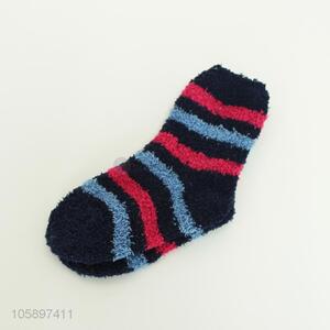 Good quality colorful stripes adult socks