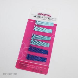 Promotional 16pcs colorful glitter bobby pins