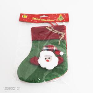 Good quality christmas decoration polyester stocking