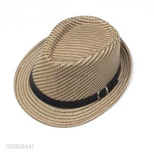 Promotions summer cap  breathable fedora polyester hat