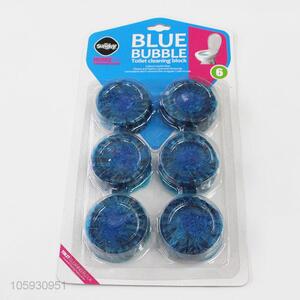 Direct Price 6pcs 50g Toilet Bowl Cleaner Blue Bubble Flush Block Toilet Blue Block