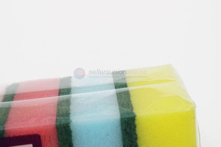 Made In China Wholesale 8pcs Colorful Kitchen Cleaning Sponge Scouring Pad