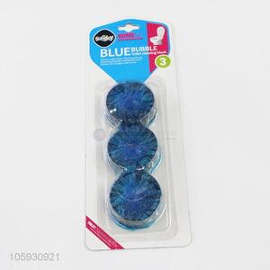 Cheap Price 3pcs 50g Automatic Blue Bubble Toilet block Cleaner