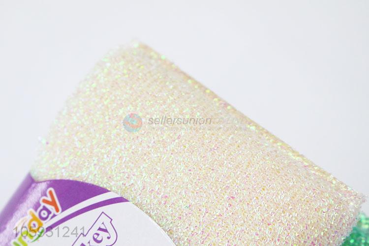 Chinese Factory 3pcs Scouring Pad for Kitchen Cleaning