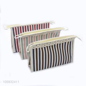 Cheap Price Stripes Lace Storage Bag