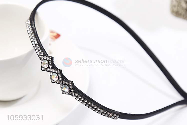 Hot Sale Diamond Metal Hair Hoop Fashion Headband