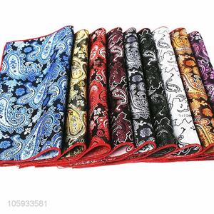 Newest Colorful Printed Business <em>Handkerchief</em> For Man