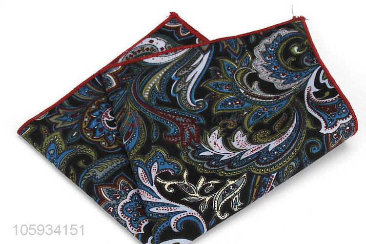 Wholesale Fashion Cotton Pocket Handkerchief For Man