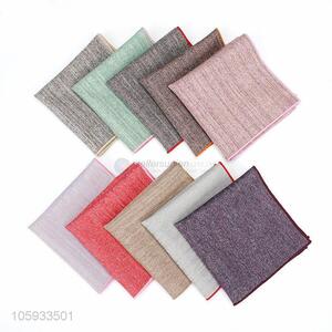 Hot Sale Cotton Pocket Squares Business <em>Handkerchief</em>