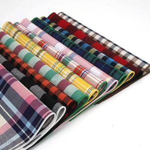 Wholesale Cotton <em>Handkerchief</em> Plaid Pocket Square