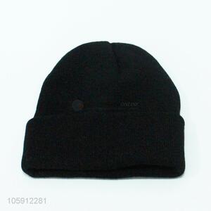 Wholesale Popular Black Knitting Cap