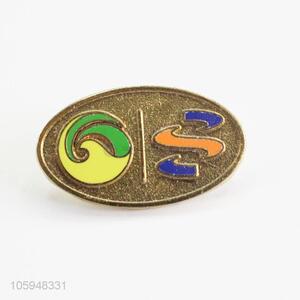 New Useful Vintage Badge Acrylic Brooch