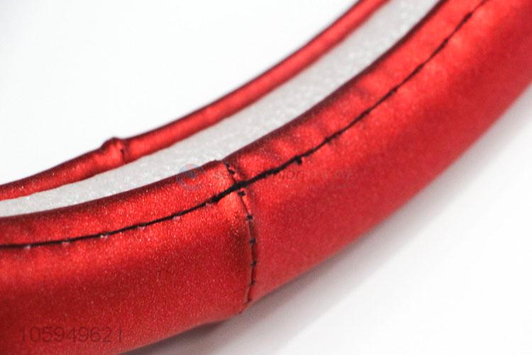 China Factory Universal PU Leather Car Steering Wheel Cover