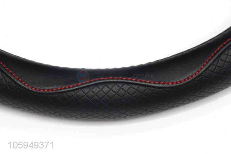 Wholesale Cheap Universal PU Leather Car Steering Wheel Cover