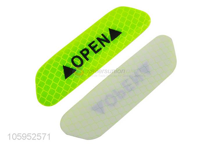 New Design 4 Pieces Car Door Reflective Warning Sticker